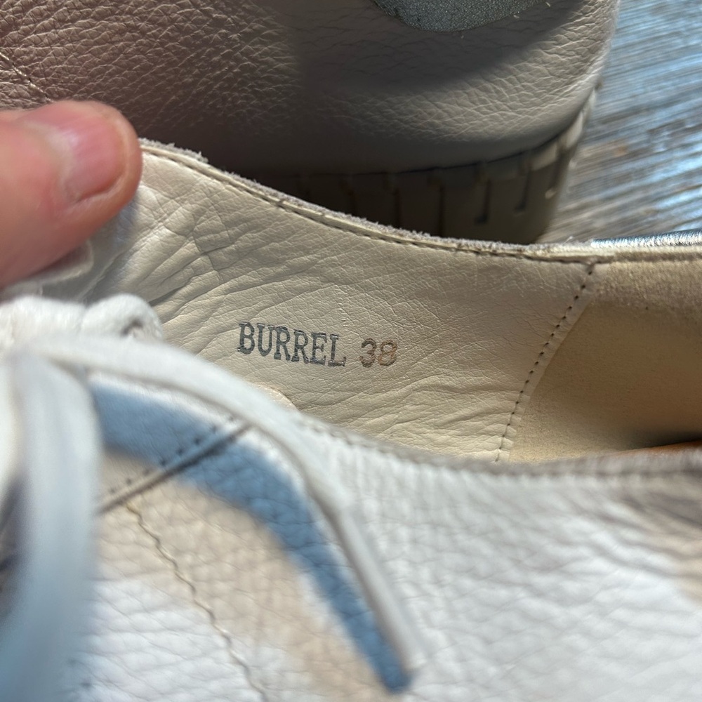 Like new! Silent D soft leather Burrell Lug sneakers size 38 7 7.5 - Picture 11 of 13